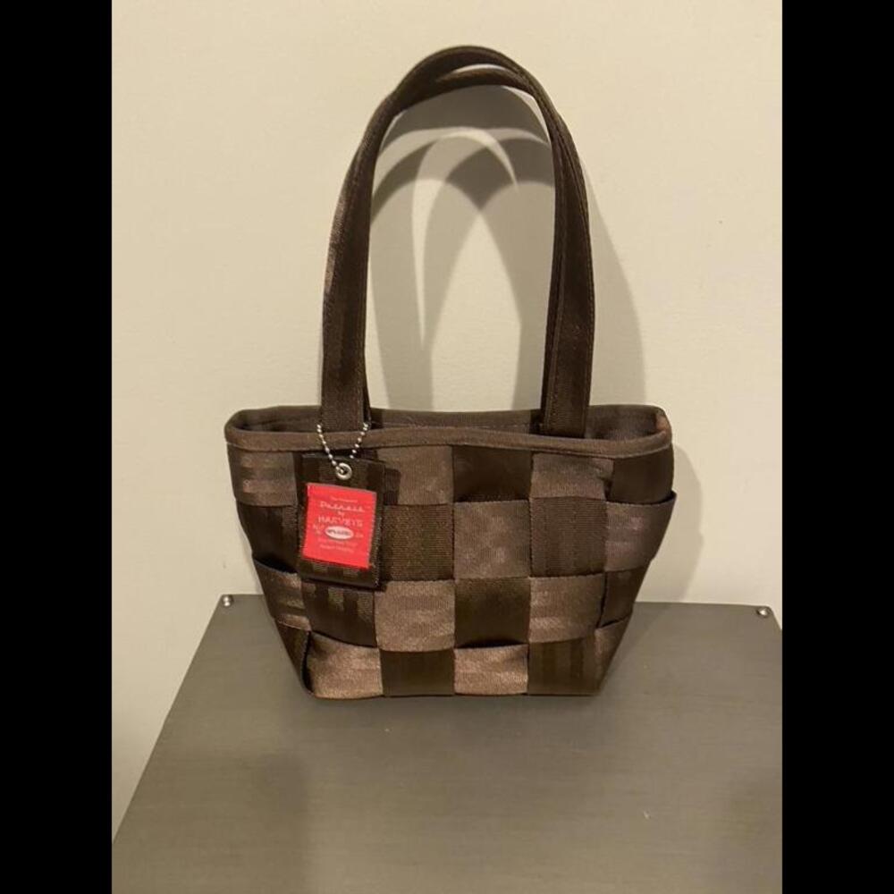 Harvey’s Brown Seatbelt Bag- The Original Detroit- EUC